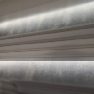 LS 01 - 110mm Downlight Step LED Cornice 2m