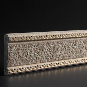STONE DADO RAILS -  BEIGE STONE -  2.4m x 45mm x 13mm