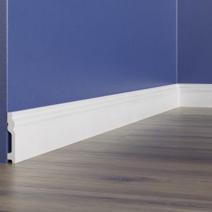 Classic 69mm / 90mm / 120mm Polymer skirting 2.4m