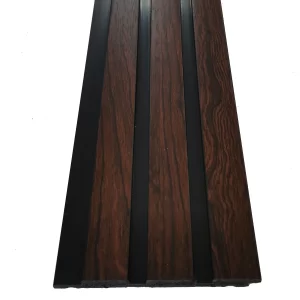 Mahogany Slimline28 Polymer Wall cladding 2.4 x 120mm x 10mm