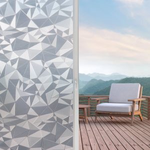 Geometric Static Window Film - 2m x 450mm