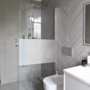Lattice Static Window Film - 2m x 450mm