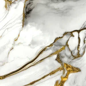 Gold Marble Foam Wall Sticker
