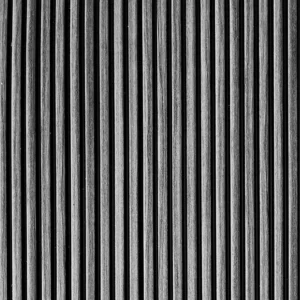 Onyx Black Slat Wall– 2.4mm x 117mm x 6mm